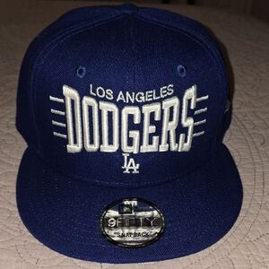 Los Angeles Dodgers Blue New Era Snapback Cap - Unisex
